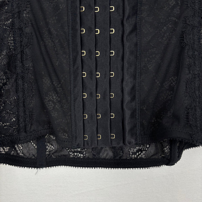 00s Emporio Armani Lace Corset Top