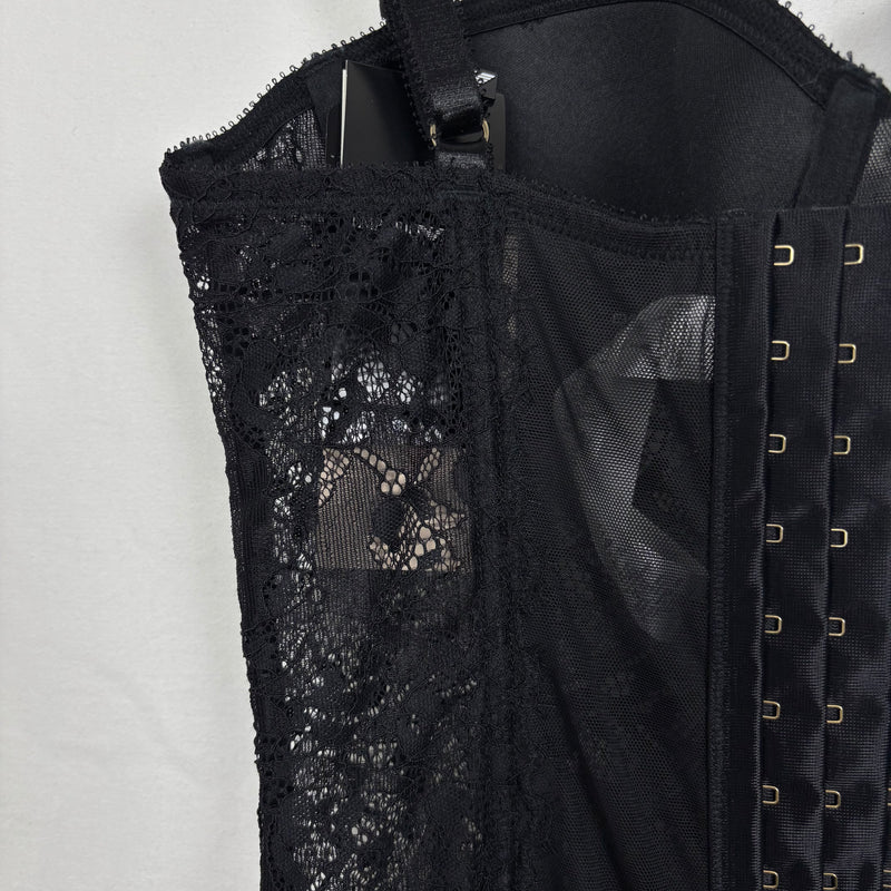 00s Emporio Armani Lace Corset Top