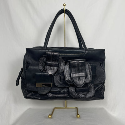 Chloe Saskia Leather Handbag By Phoebe Philo