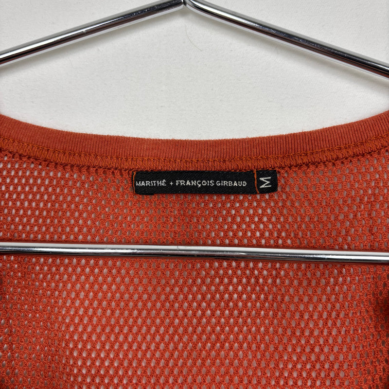 00s Marithé Francois Girbaud Mesh Atheltic Tank Top