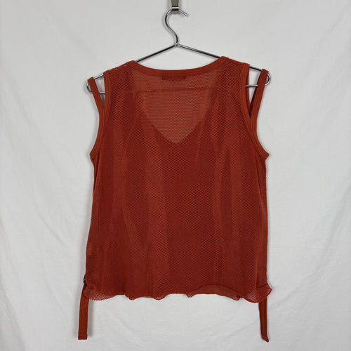 00s Marithé Francois Girbaud Mesh Atheltic Tank Top