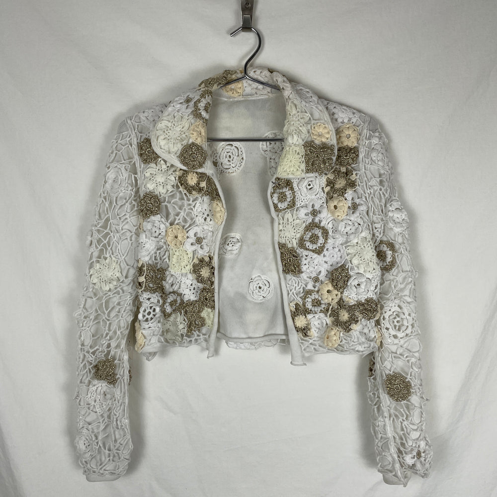 2005 Comme des Garçons Tricot Reversible Crochet Jacket