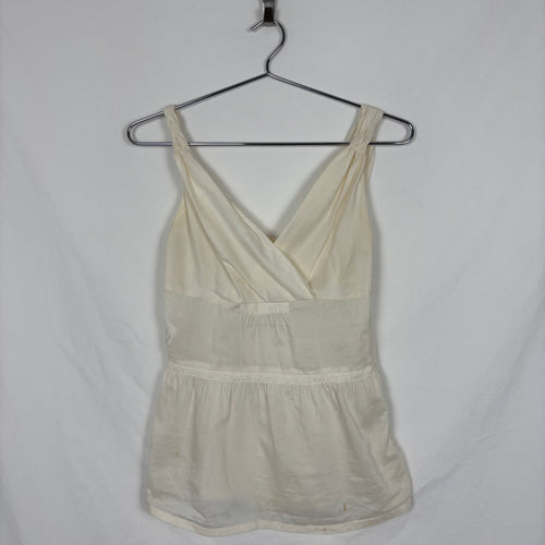 SS06 Miu Miu Tiered Sleeveless Top