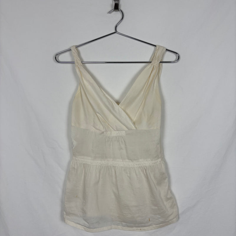 SS06 Miu Miu Tiered Sleeveless Top