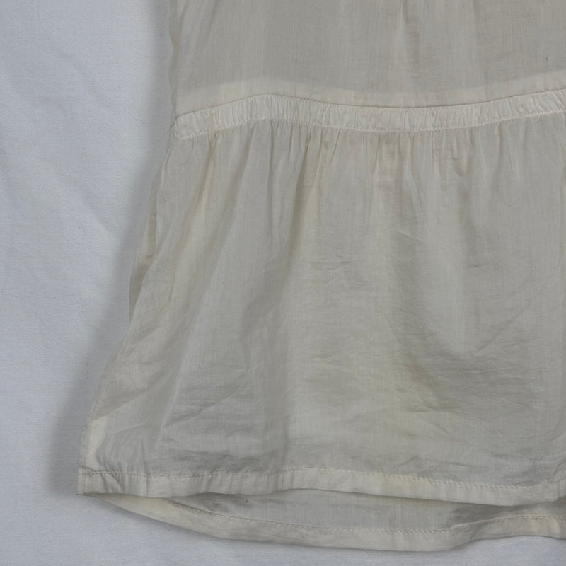 SS06 Miu Miu Tiered Sleeveless Top