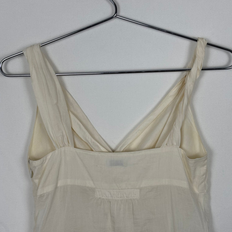 SS06 Miu Miu Tiered Sleeveless Top