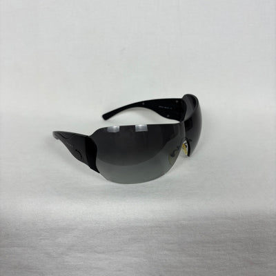 00S Prada Rimless Shield Sunglasses