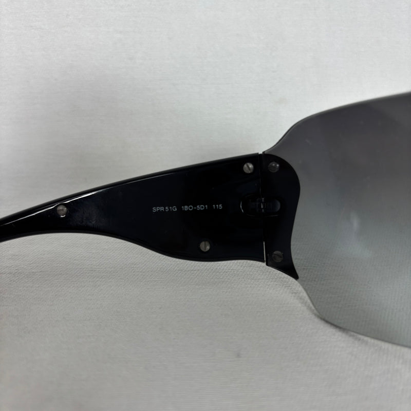 00S Prada Rimless Shield Sunglasses