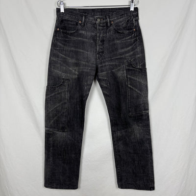 Yohji Yamamoto Faded Pocket Jeans