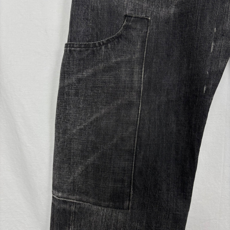 Yohji Yamamoto Faded Pocket Jeans