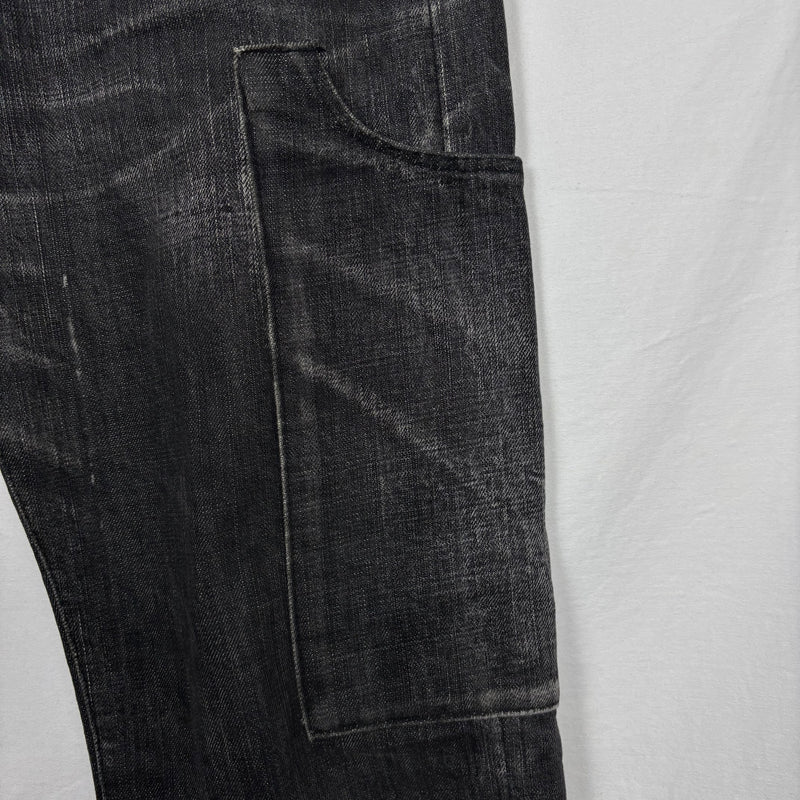 Yohji Yamamoto Faded Pocket Jeans
