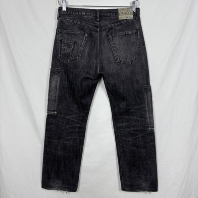 Yohji Yamamoto Faded Pocket Jeans