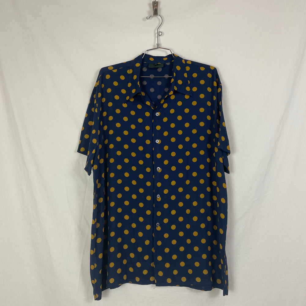 90s Jean Paul Gaultier Polkadot Button Up