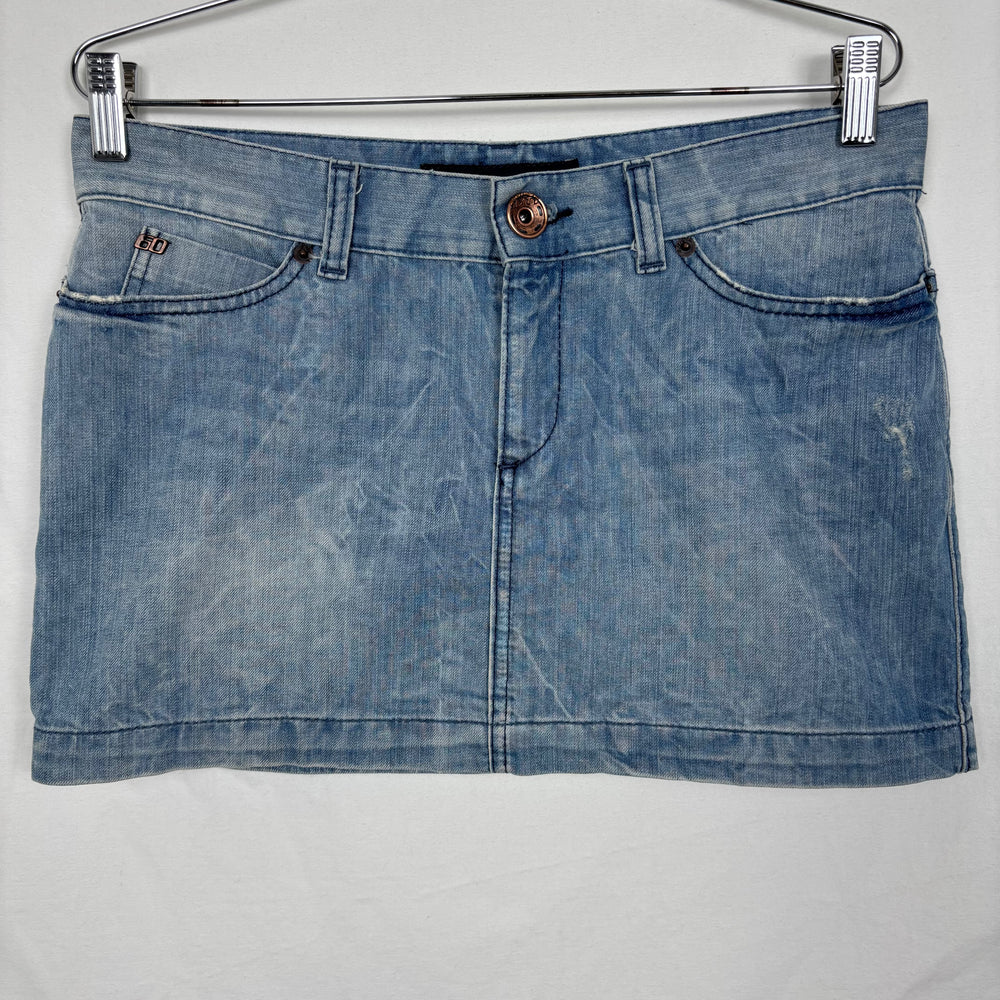 Miss Sixty Mini Denim Skirt