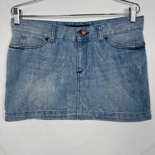 Miss Sixty Mini Denim Skirt