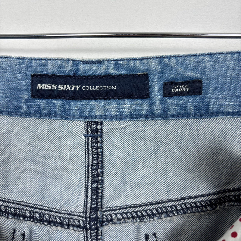 Miss Sixty Mini Denim Skirt