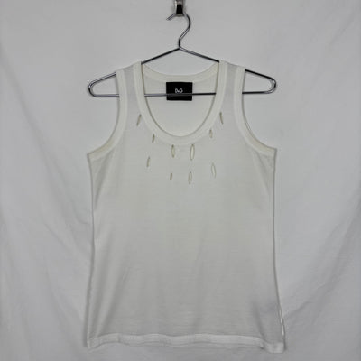 Dolce&Gabbana Cut Out Design Tank Top
