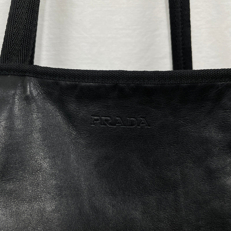 00s Prada Buckle Tote Bag
