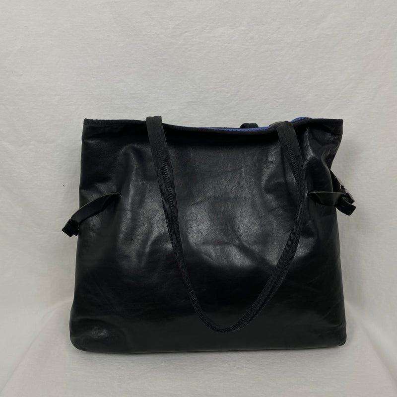 00s Prada Buckle Tote Bag