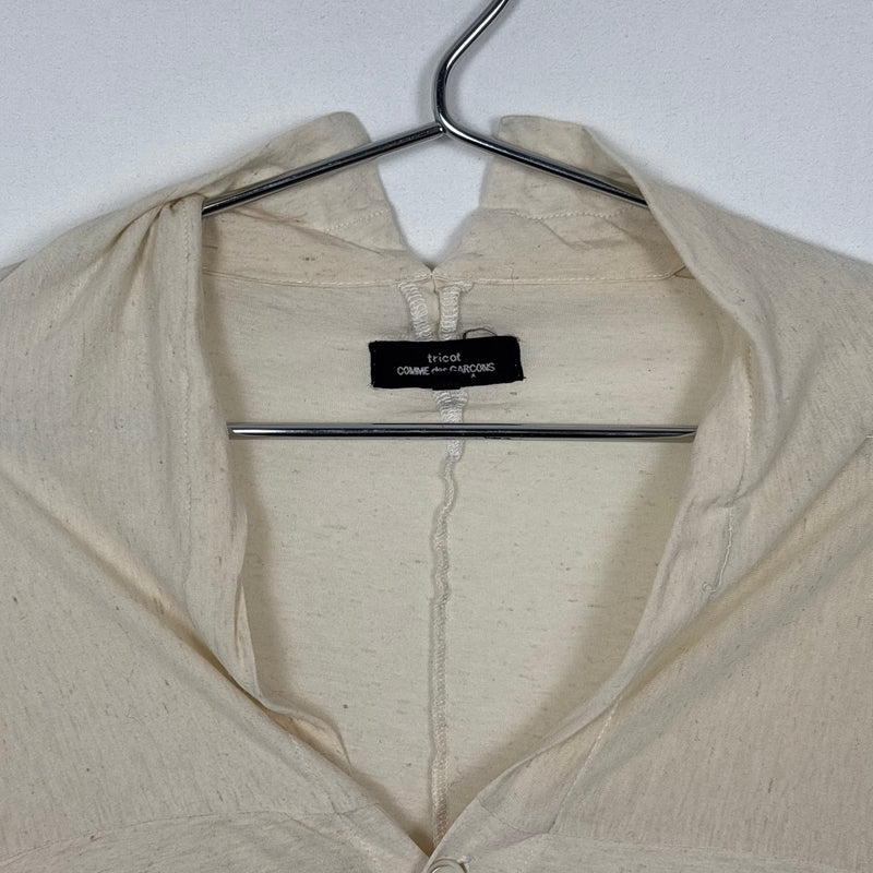 Comme Des Garçons Sheer Mid Sleeve Cardigan