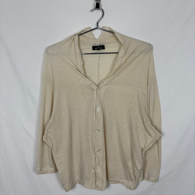 Comme Des Garçons Sheer Mid Sleeve Cardigan