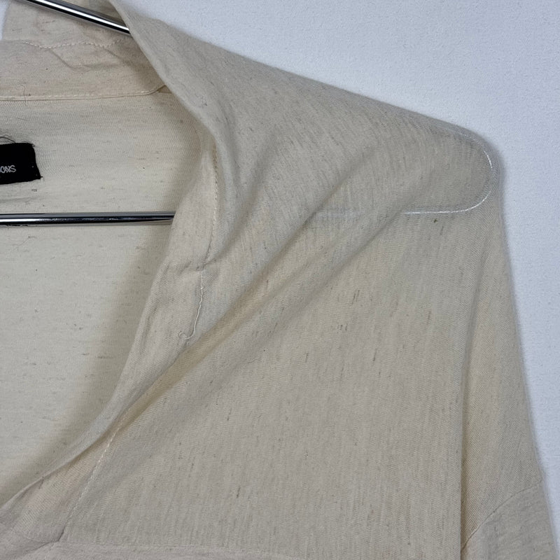 Comme Des Garçons Sheer Mid Sleeve Cardigan