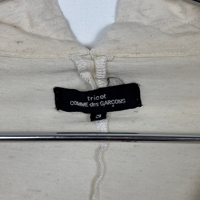 Comme Des Garçons Sheer Mid Sleeve Cardigan