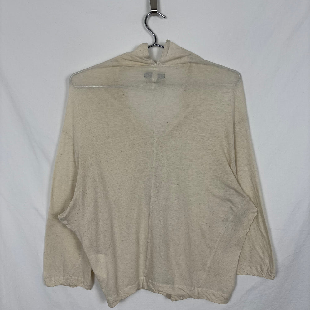 Comme Des Garçons Sheer Mid Sleeve Cardigan