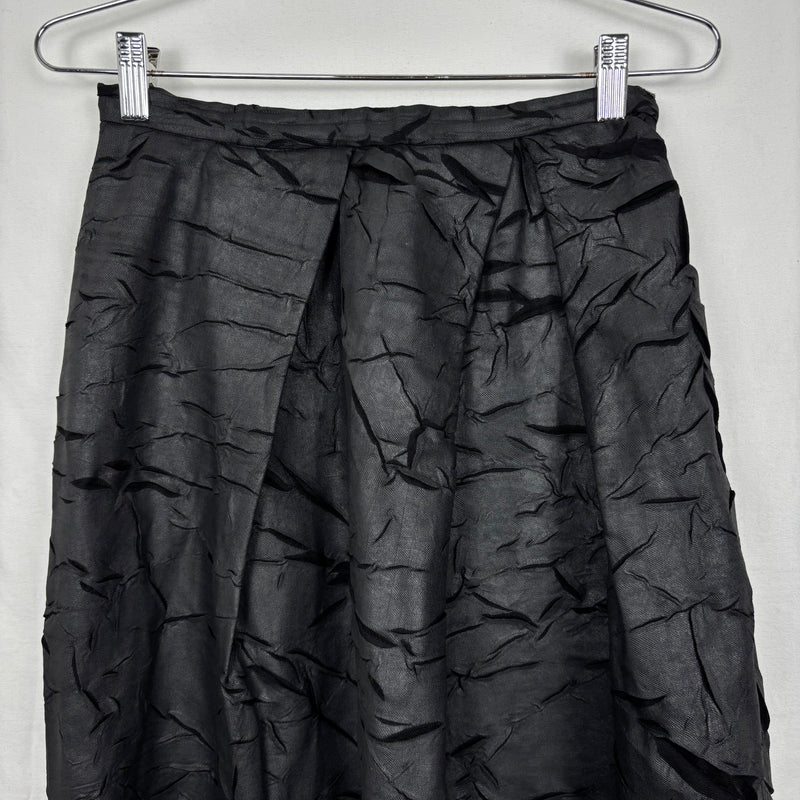 Ritsuko Shirahama Crinkled Maxi Bubble Skirt