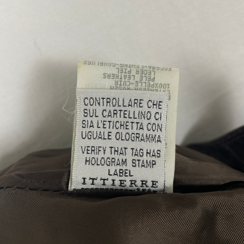 Versace Jeans Leather Mini Skirt