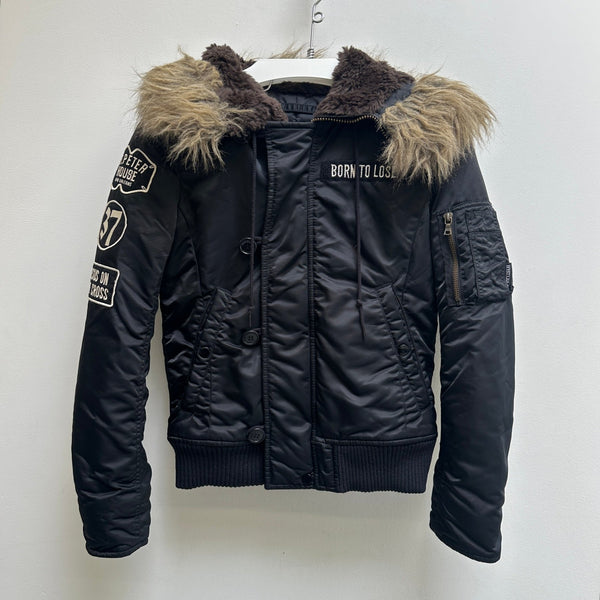 00s Hysteric Glamour 2AB “BORN TO LOSE” Bomber Jacket