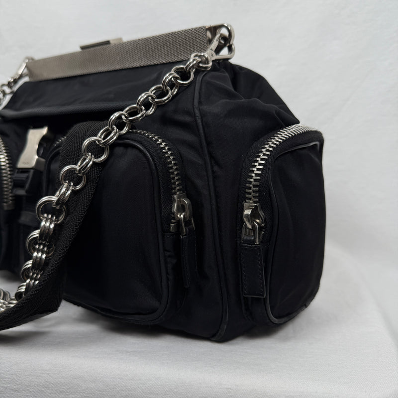 FW04 Prada Cargo Tessuto Bag