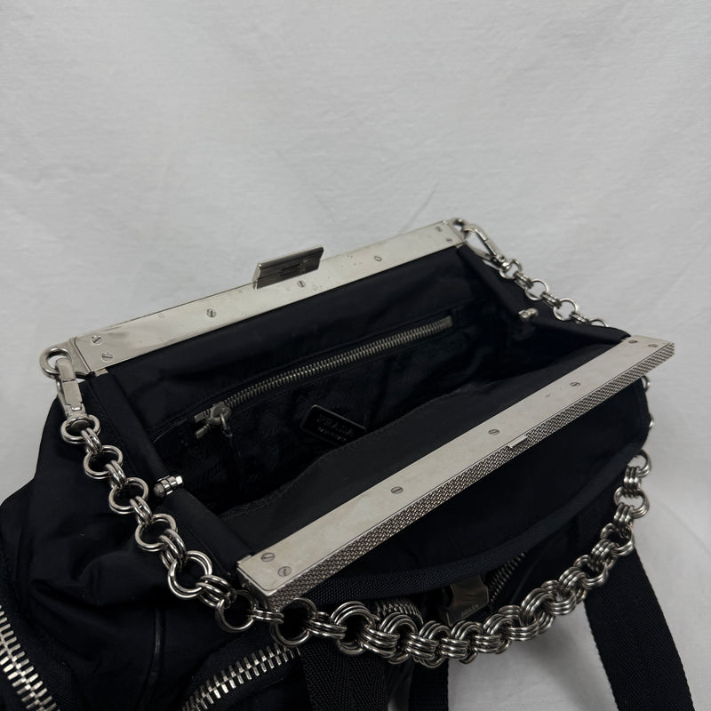 FW04 Prada Cargo Tessuto Bag