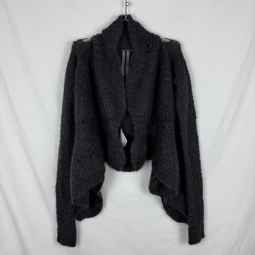 FW14 Rick Owens “Moody” Knit Mohair Cardigan