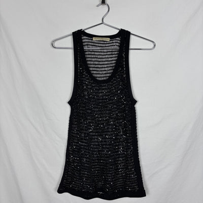 00s Balenciaga by Nicolas Ghesquiere Sequenced Knit Tank Top