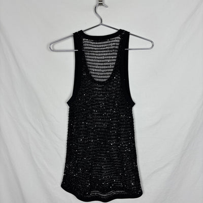 00s Balenciaga by Nicolas Ghesquiere Sequenced Knit Tank Top