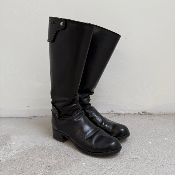 00s Prada Riding Boots
