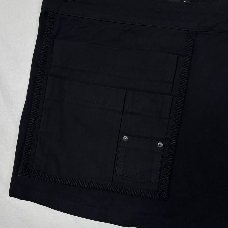 Ritsuko Shirahama Cross Over Cargo Pocket Mini Skirt