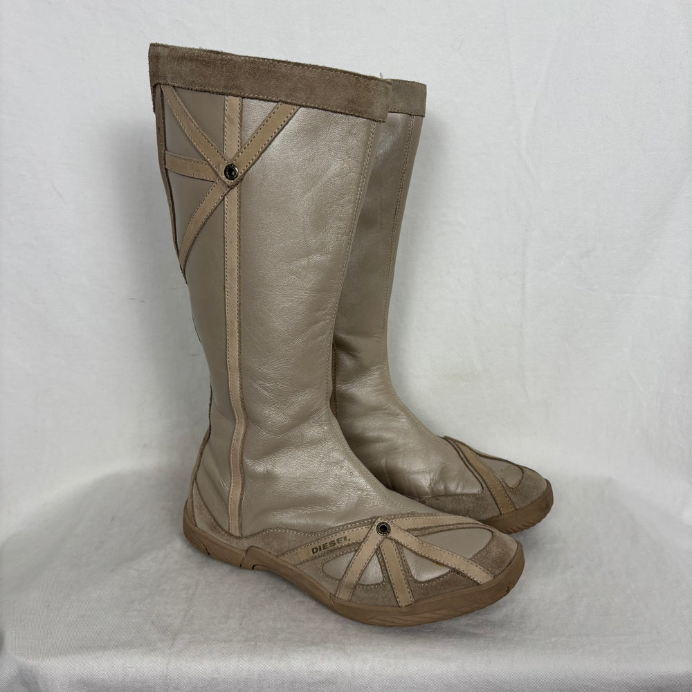 00s Diesel Calf High Sport Boots