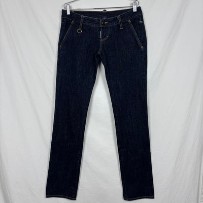 DSquared2 Low Rise Dark Wash Jeans