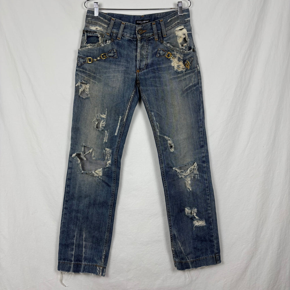 Dolce & Gabanna Distressed Jeans