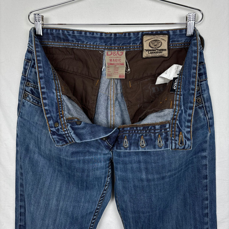 00s Dolce & Gabbana Double Pocket Low Rise Jeans