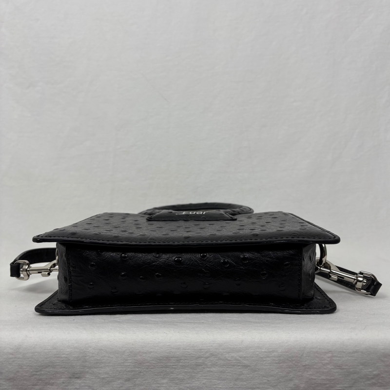 Luar Ostrich Leather Mini Bag