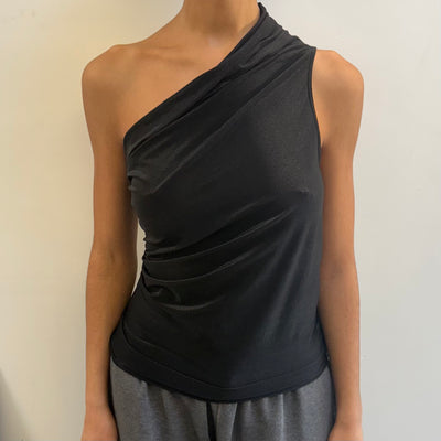 SS20 Rick Owens Lillies One Shoulder Top
