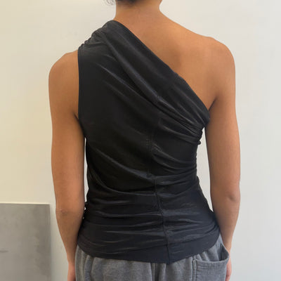 SS20 Rick Owens Lillies One Shoulder Top