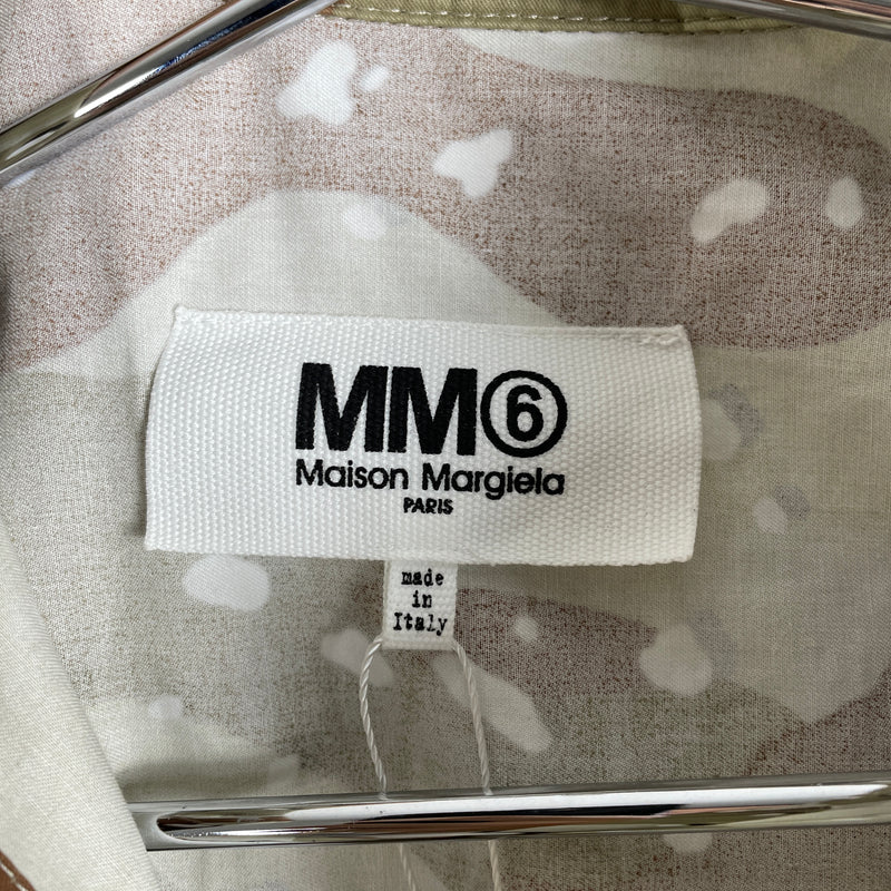 MM6 Camo Button Up Dress