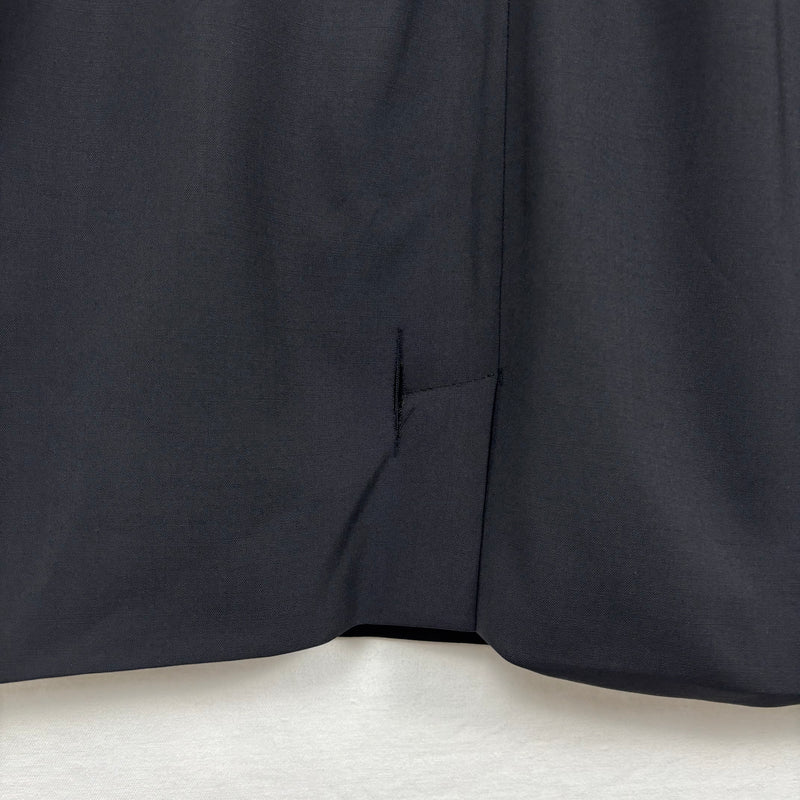 FW06 Prada Pleated Waist Sleeveless Wool Dress