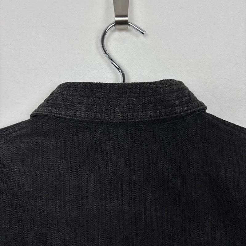 Shellac Faded Denim Button Up Shirt