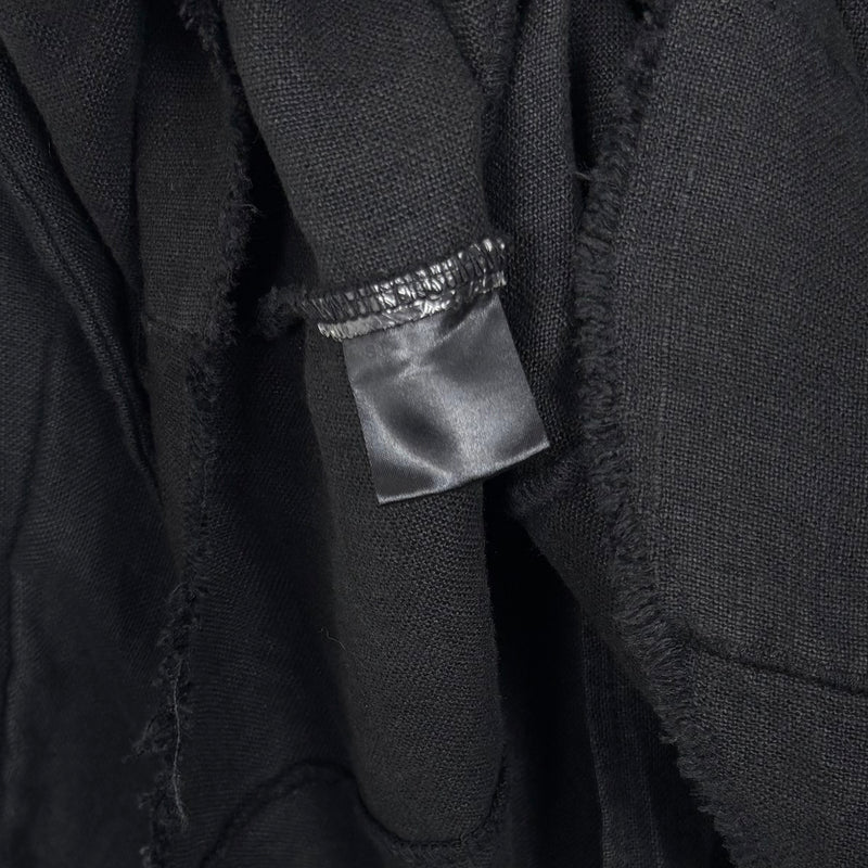 Shellac Distressed Woven Button Up