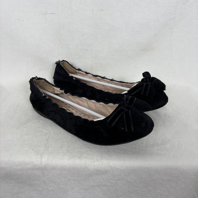Miu Miu Fur Bow Ballet Flats